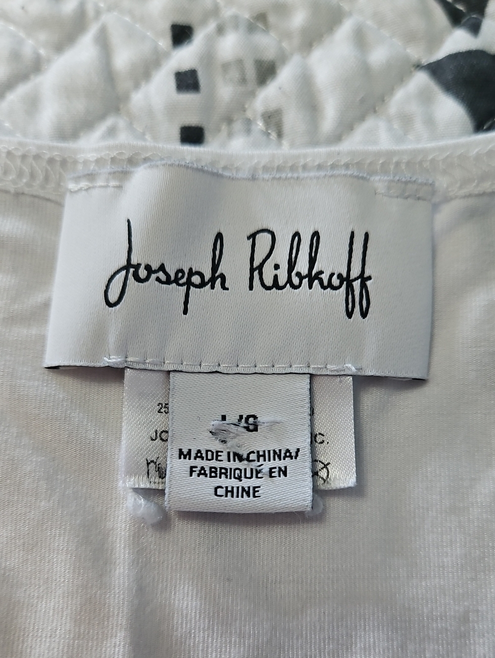 Joseph Ribkoff Tank Size Large Color Off White - Picture 6 of 7